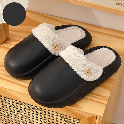 Detachable Washable Winter Warm House Slippers