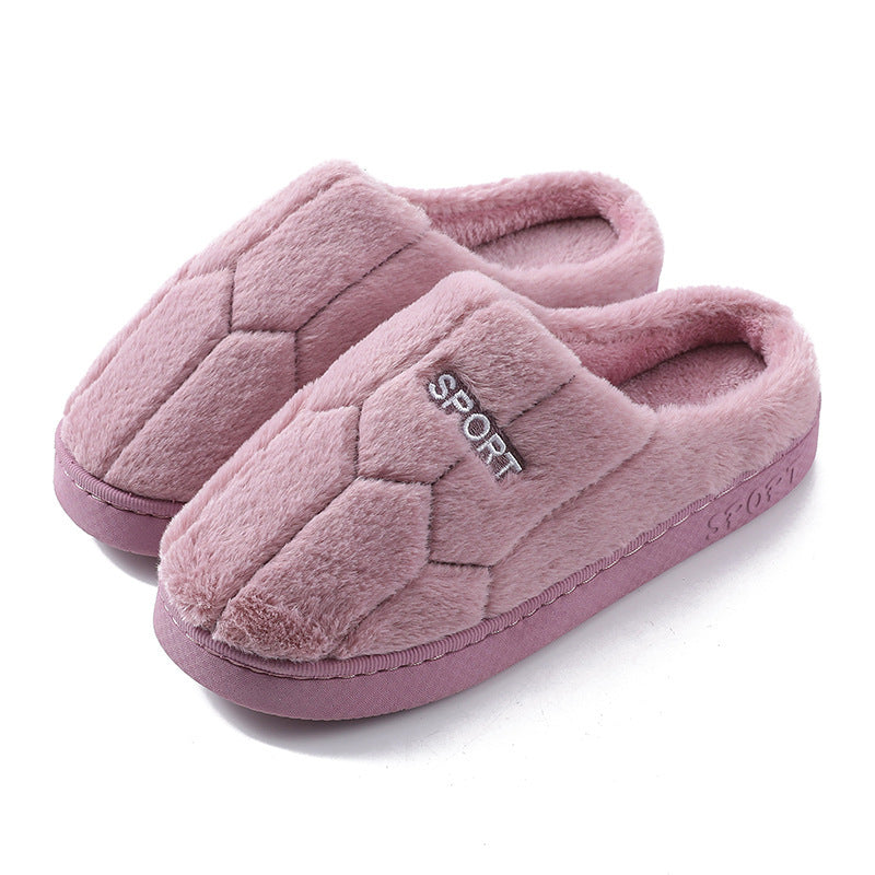 Unisex Cosy Plush Slippers