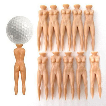 Naked Lady Golf Tees 10pcs