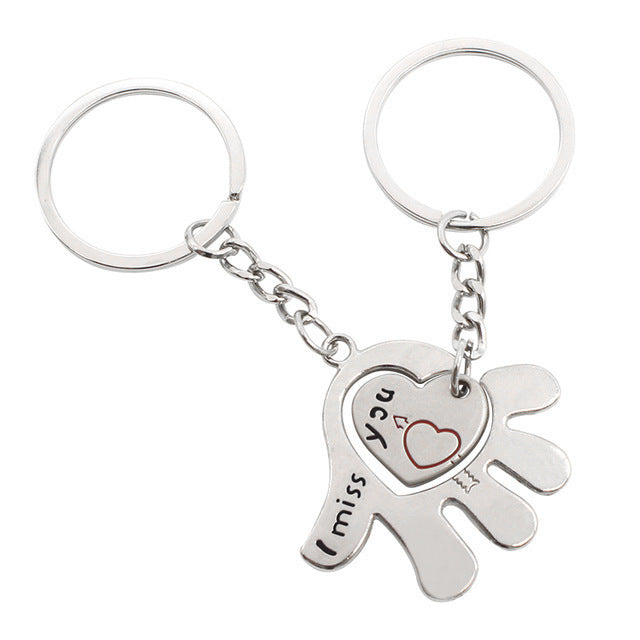 Stylish His & Hers Keyring - Valentines