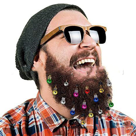 Christmas Baubles For Beard