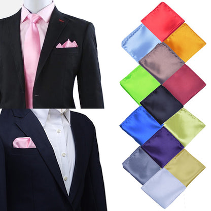 Men's Polyester Wedding Suit Pocket Handkerchief