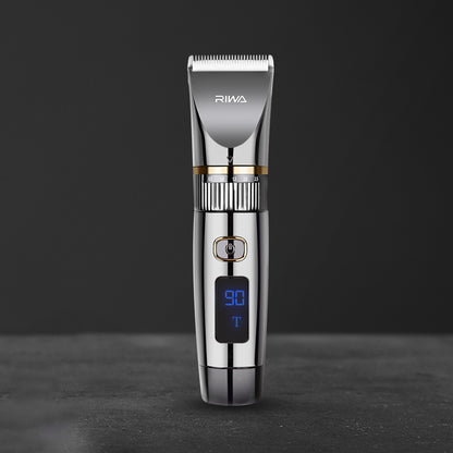 Mens Rechargeable Clippers - Fine Blade Adjust - Digital Display