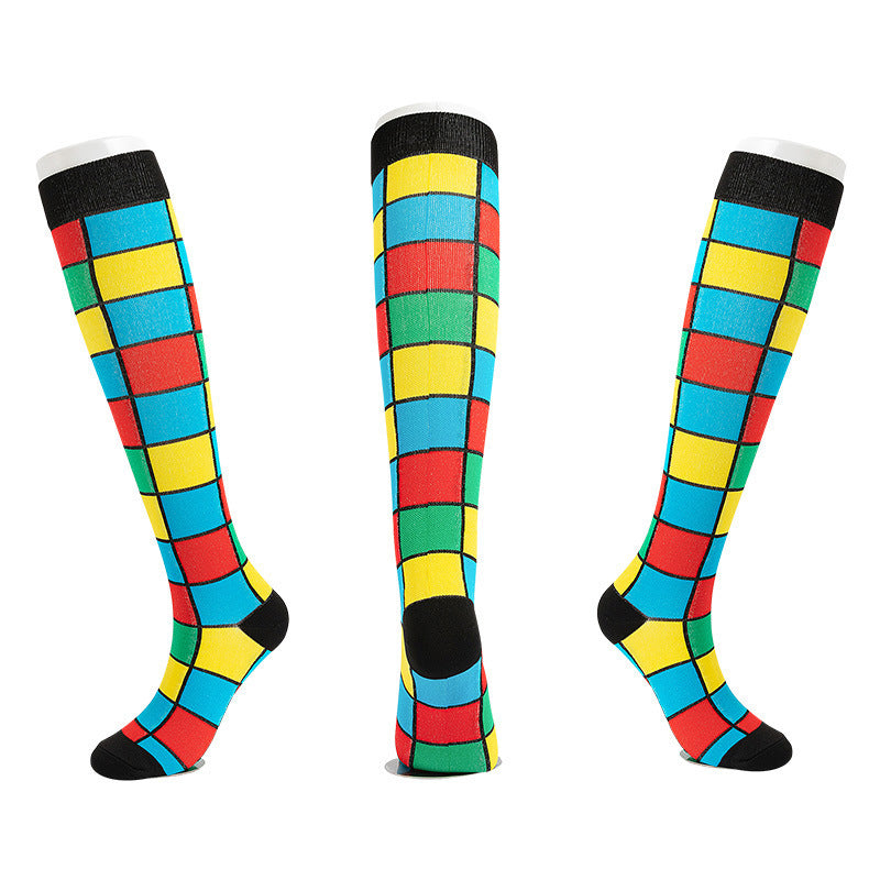 Men's Alternative Nylon Designer Knee Socks