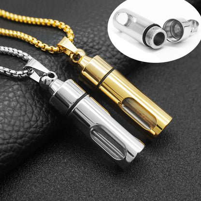 Perfume bottle pendant