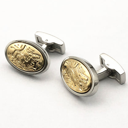 Business Men's French Shirt Retro Cufflinks