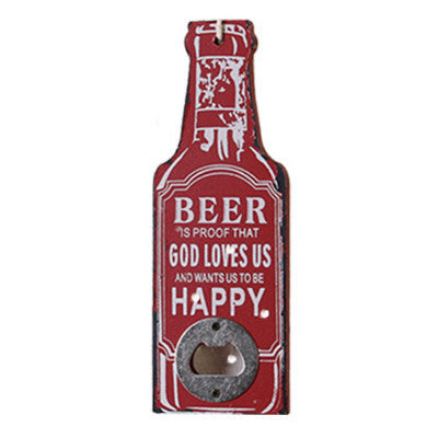 Creative Home Accessories Retro Wooden Beer Bottle Opener