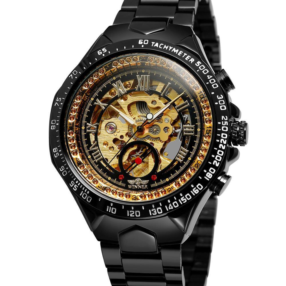 Men's Designer Mechanical Watch In Various Colours