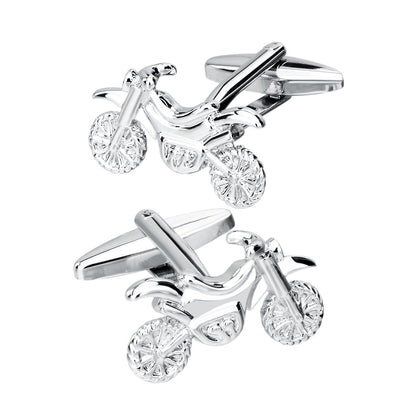 Men's Designer Motorcycle Cuff Links