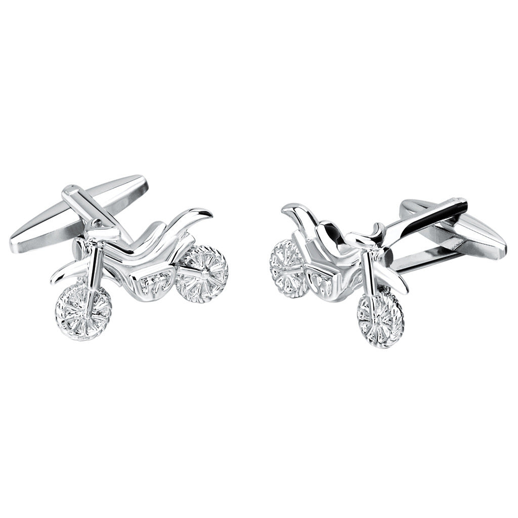 Men's Designer Motorcycle Cuff Links