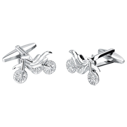 Men's Designer Motorcycle Cuff Links