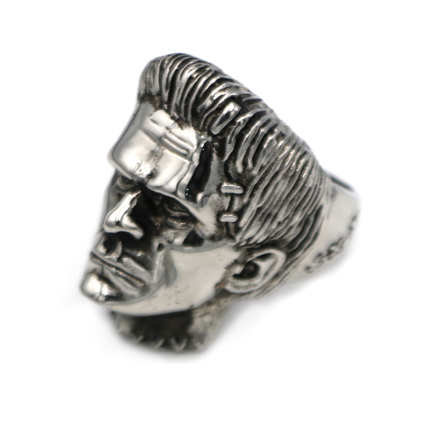 Men's Chunky Frankenstein Titanium Steel Rings