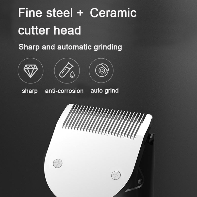 Mens Rechargeable Clippers - Fine Blade Adjust - Digital Display