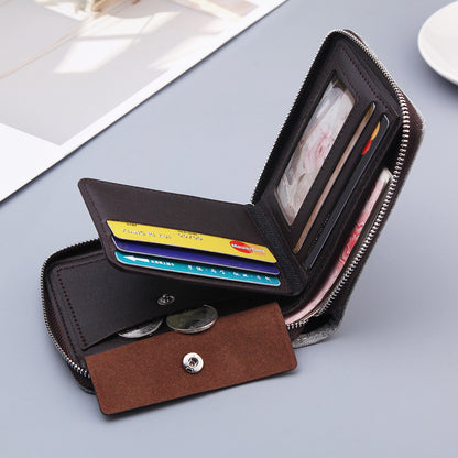 Men's Canvas Multifunctional Wallet