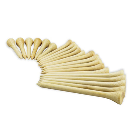 100 pcs Bamboo Golf Tees