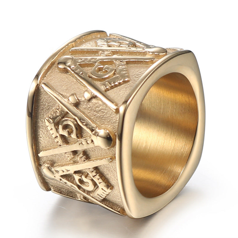 Vintage Men's Masonic Rings