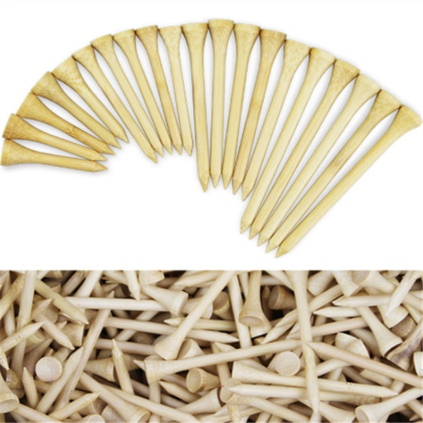 100 pcs Bamboo Golf Tees