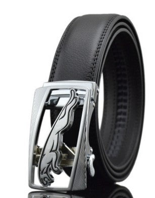 Men's Automatic Buckle Leather Belts