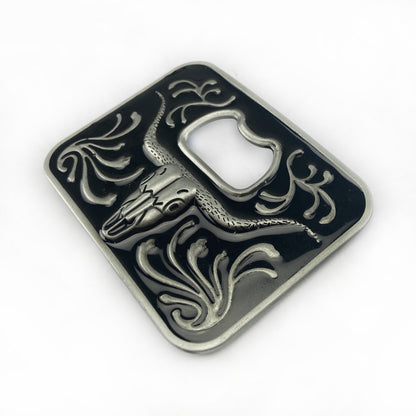 Ox Head Bottle Opener Belt Buckle