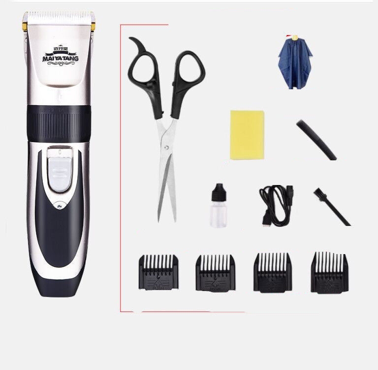 Rechargeable Hair Clippers & Scissors Suite