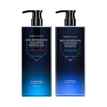 Men's Oriental Shower Gel & Shampoo Suite