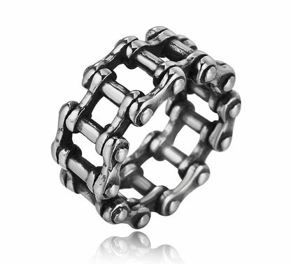 Men's Stainless Steel Motorcycle Chain Ring