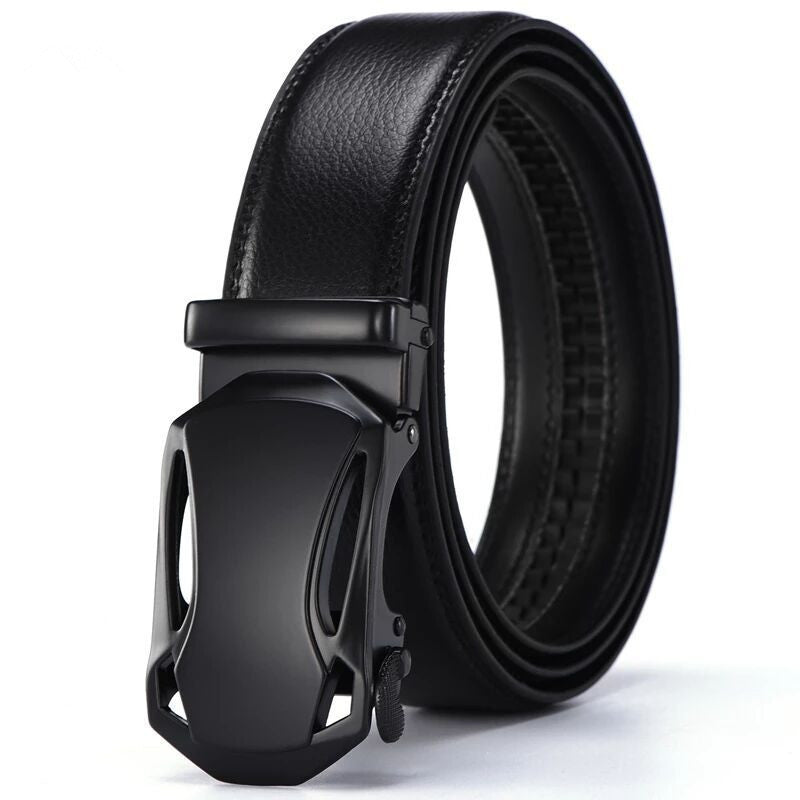 Men's automatic buckle belt