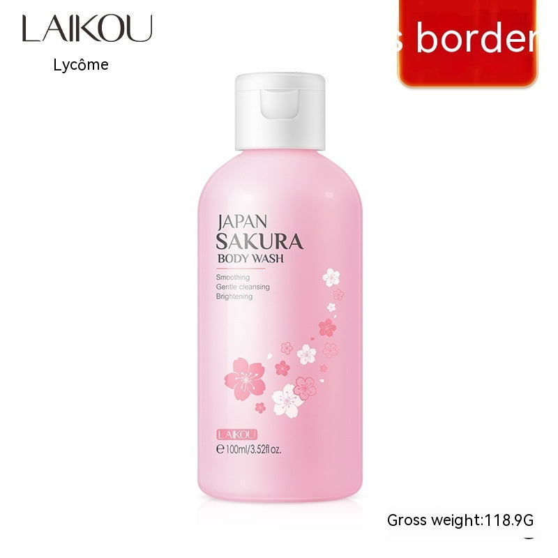 Japanese Cherry Blossoms Shower Gel 100ml.  Moisturizing And Nourishing