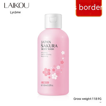 Japanese Cherry Blossoms Shower Gel 100ml.  Moisturizing And Nourishing