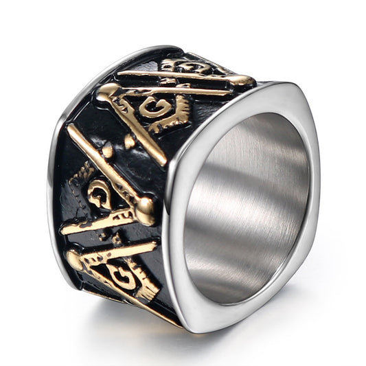 Vintage Men's Masonic Rings