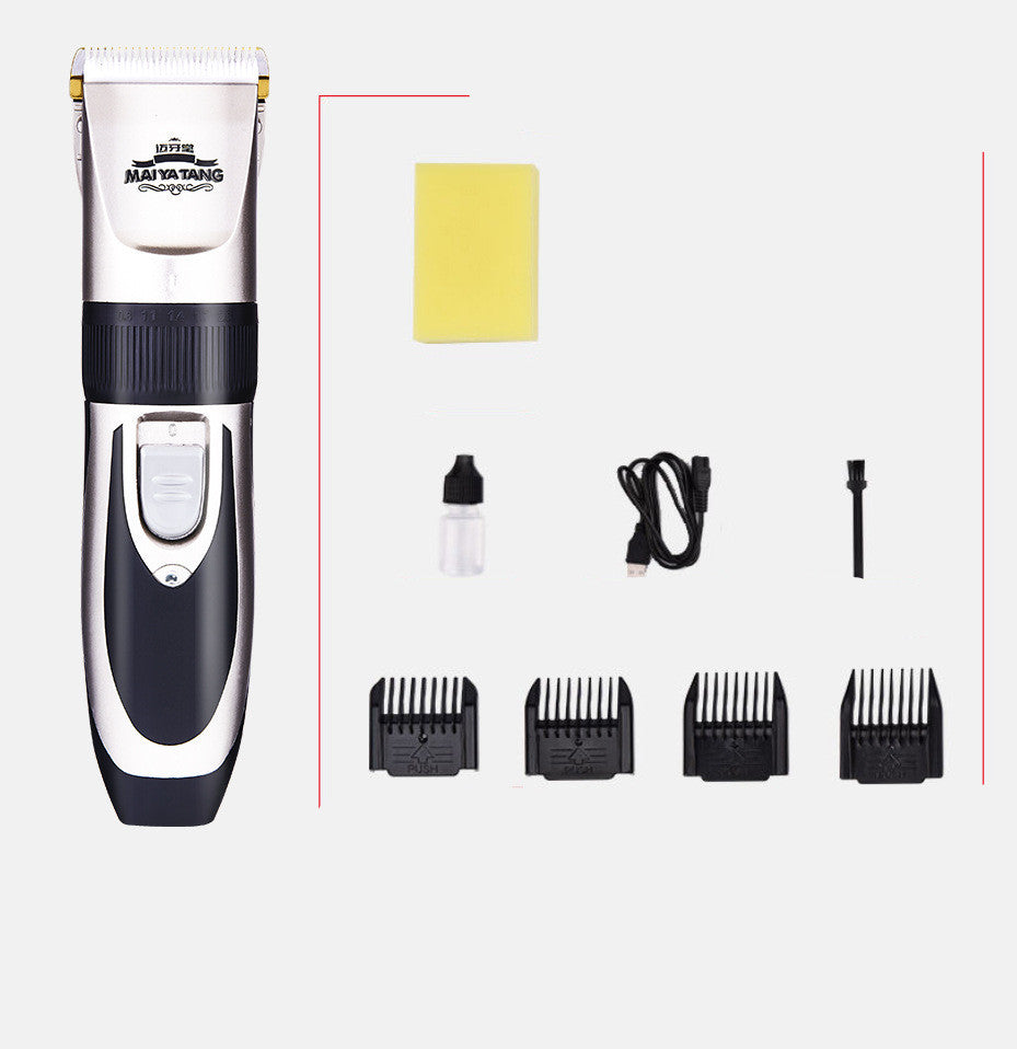 Rechargeable Hair Clippers & Scissors Suite