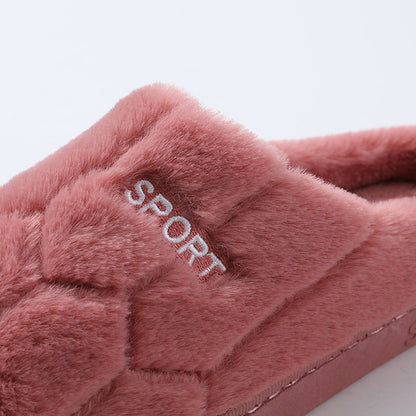 Unisex Cosy Plush Slippers