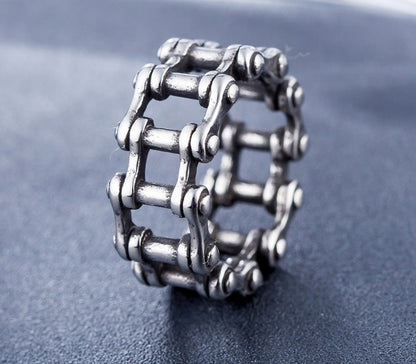 Men's Stainless Steel Motorcycle Chain Ring