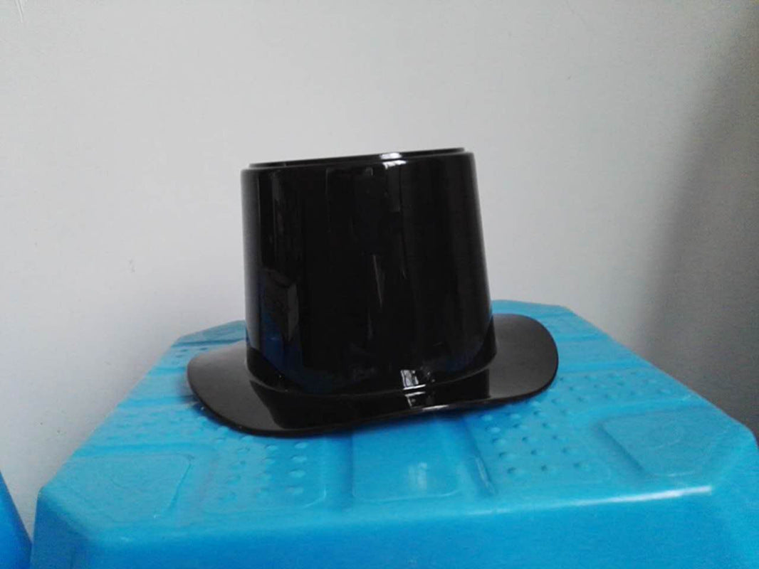 Acrylic Black Ice Bucket Magic Hat