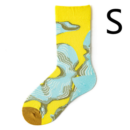 Fun Men's Retro Cotton Socks