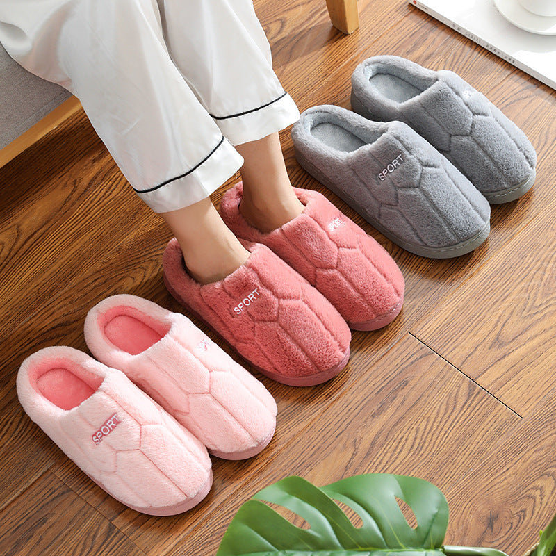 Unisex Cosy Plush Slippers