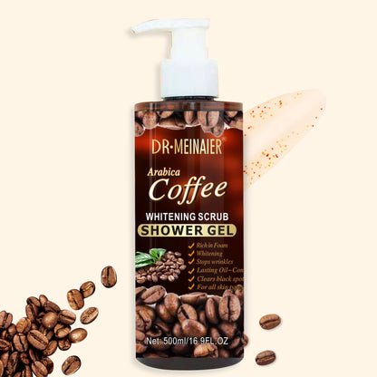 Brightening And Moisturizing Coffee Frosted Shower Gel