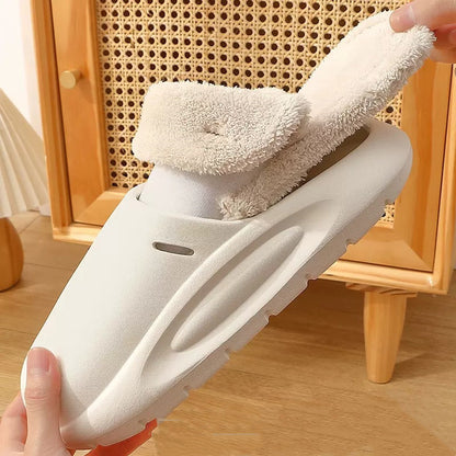 Detachable Washable Winter Warm House Slippers