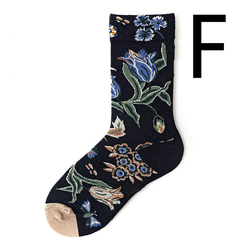 Fun Men's Retro Cotton Socks