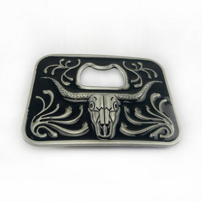 Ox Head Bottle Opener Belt Buckle