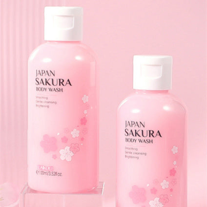 Japanese Cherry Blossoms Shower Gel 100ml.  Moisturizing And Nourishing