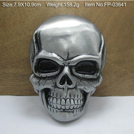 Men's Skull Belt Buckle