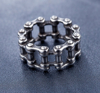 Men's Stainless Steel Motorcycle Chain Ring