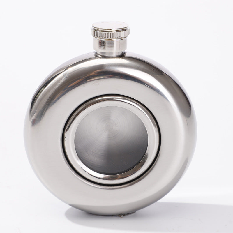 Stainless Steel Hip Flask - 5 fl Oz