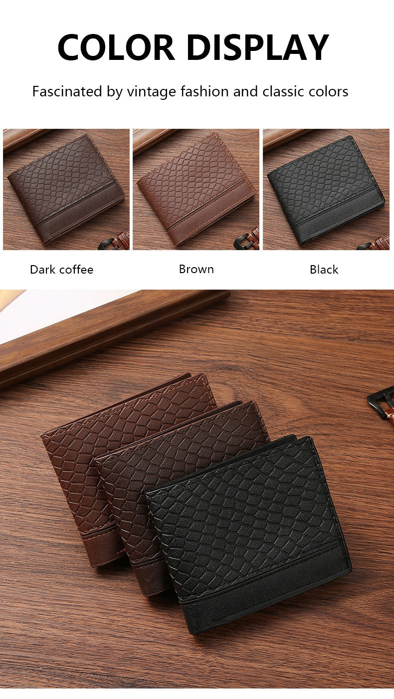 Snakeskin Pattern Men's Wallet