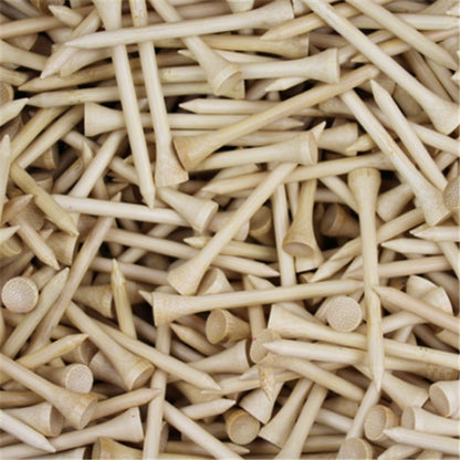 100 pcs Bamboo Golf Tees