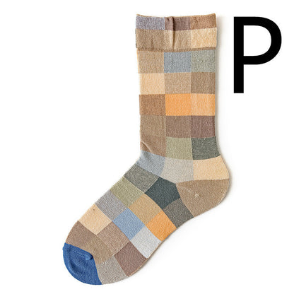 Fun Men's Retro Cotton Socks