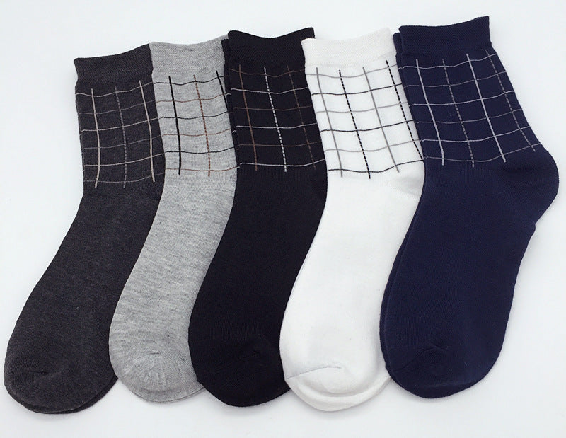 Box Set of 5 Men's Cotton Designer Socks