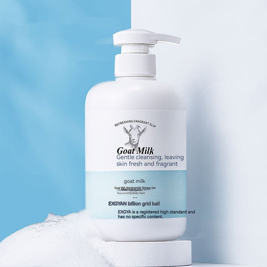 Goat's Milk Nicotinamide Skin Rejuvenation Shower Gel