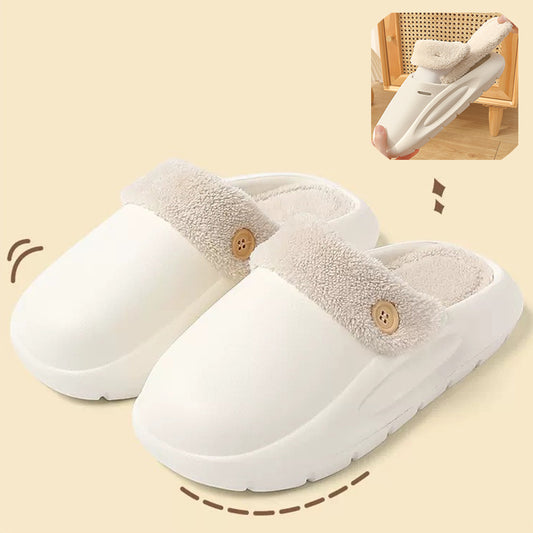 Detachable Washable Winter Warm House Slippers